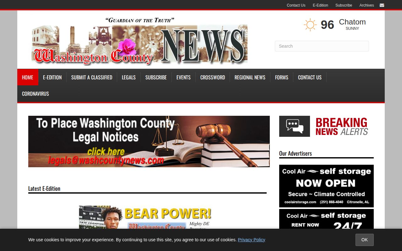 Washington County News Chatom crime news source
